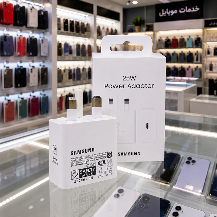 شارژر سامسونگ 25 وات سه پین اصل مدل EP-T2510
