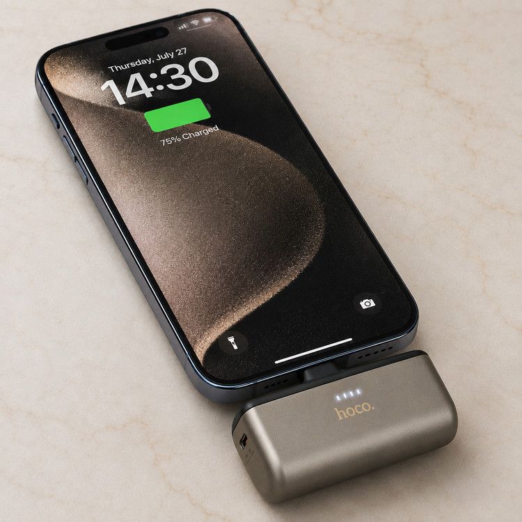 پاوربانک لایتنینگ 5000 mAh برند HOCO مدل Q31
