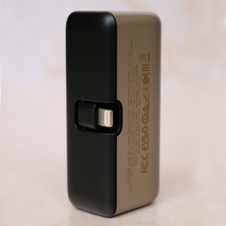 پاوربانک لایتنینگ 5000 mAh برند HOCO مدل Q31
