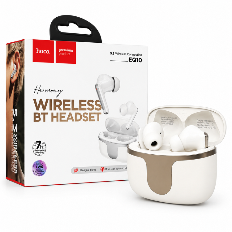 ایرپاد برند HOCO مدل EQ10 (Harmony Wireless BT Headset)