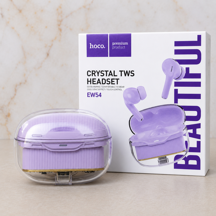 ایرپاد برند HOCO مدل EW54 Crystal TWS