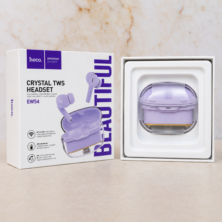 ایرپاد برند HOCO مدل EW54 Crystal TWS