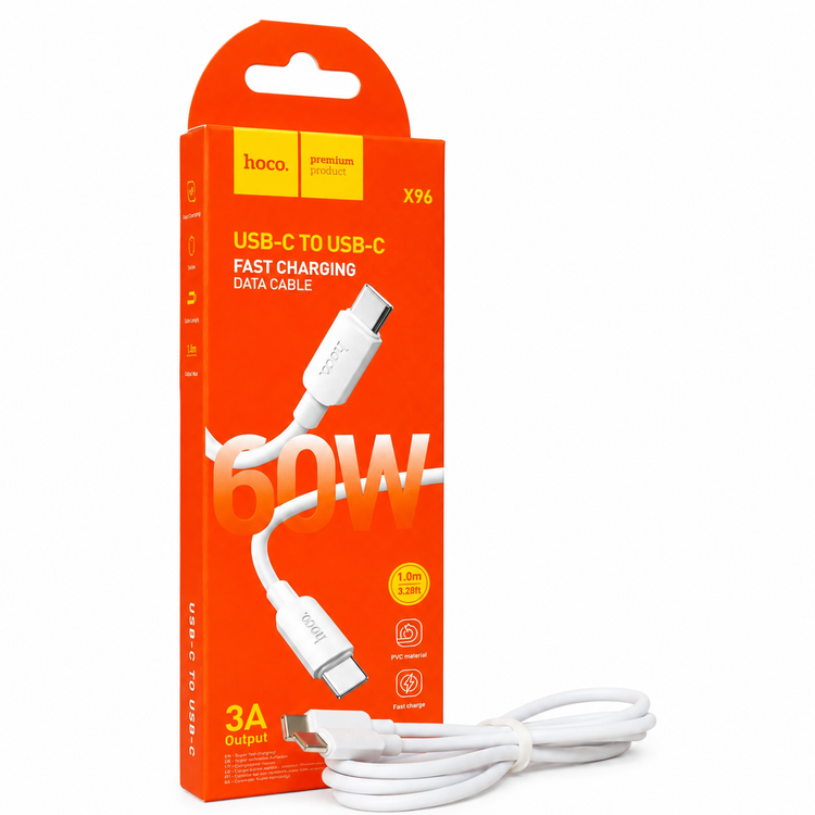 کابل USB-C به USB-C برند HOCO مدل X96