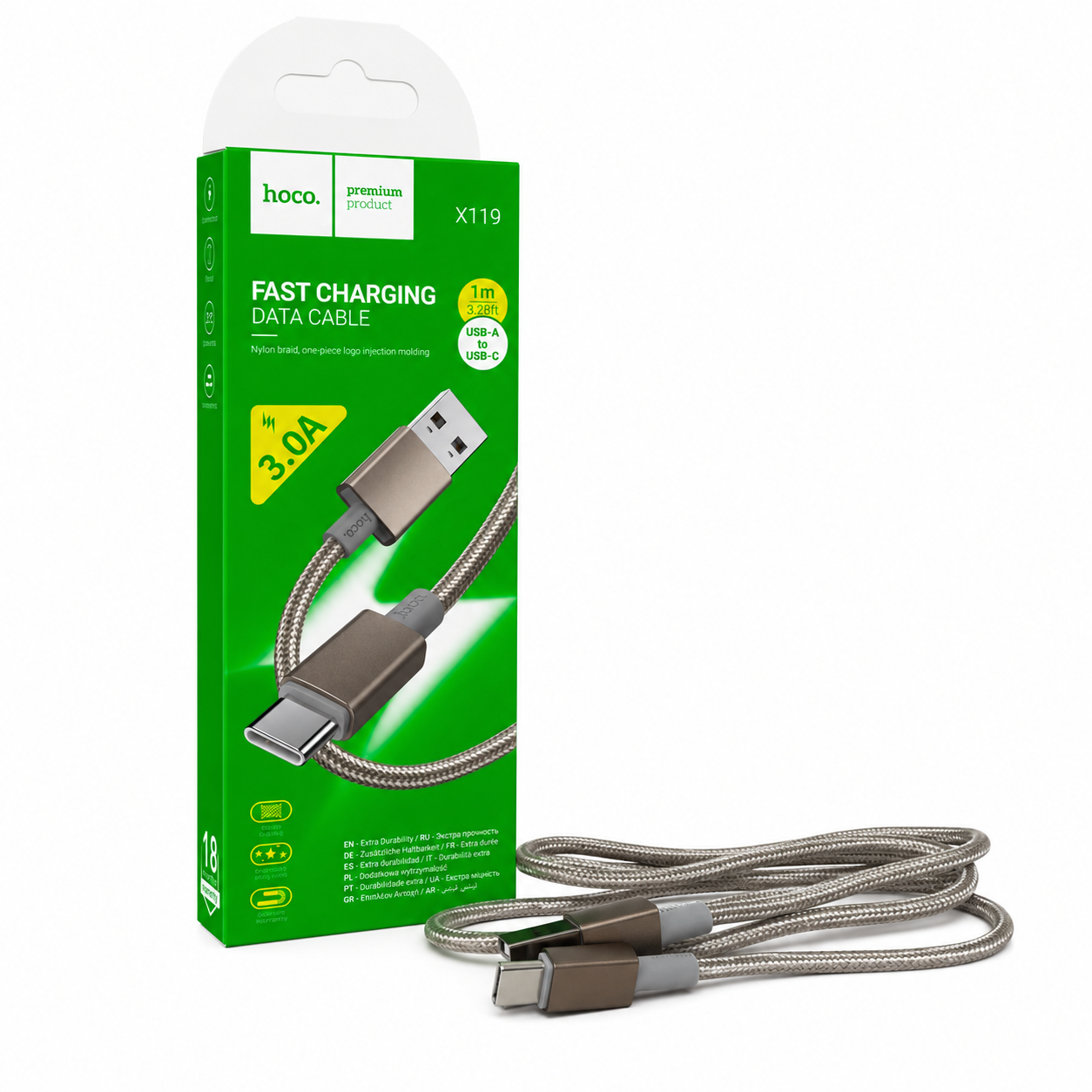 کابل USB-A به Type-C برند HOCO مدل X119