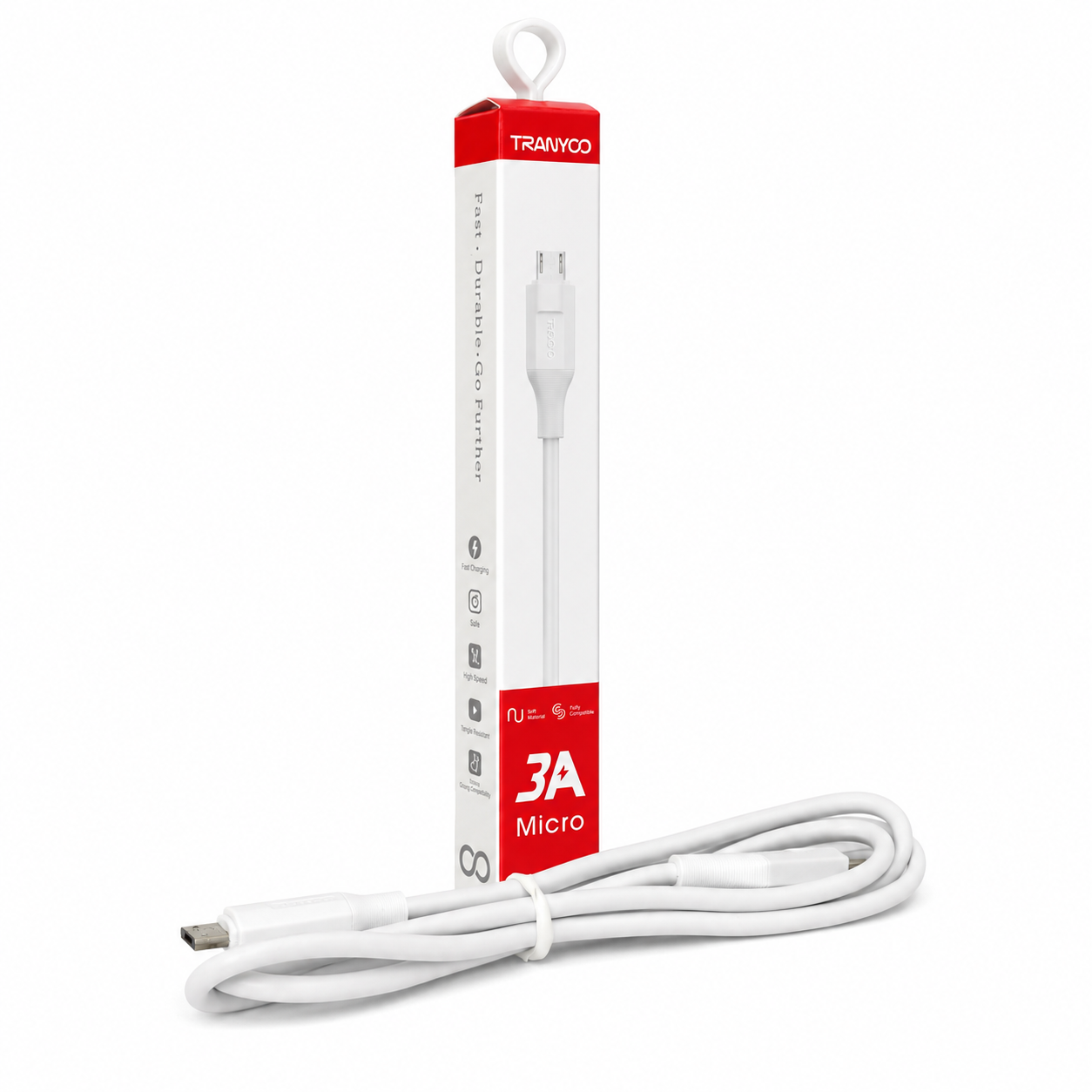 کابل USB-A به Micro USB برند TRANYOO مدل T-S17V