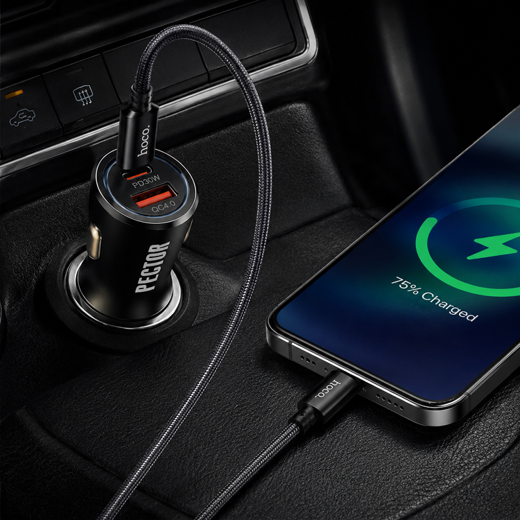 شارژر فندکی خودرو برند PECTOT مدل P730