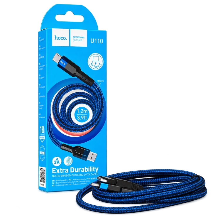 کابل USB-A به Type-C برند HOCO مدل U110