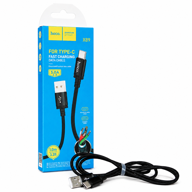 کابل USB-A به Type-C برند HOCO مدل X89